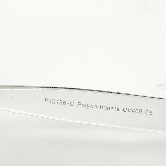 Cat Eye Oversized Clear and Transparent Lightweight Glasses - Picture 7 of 9